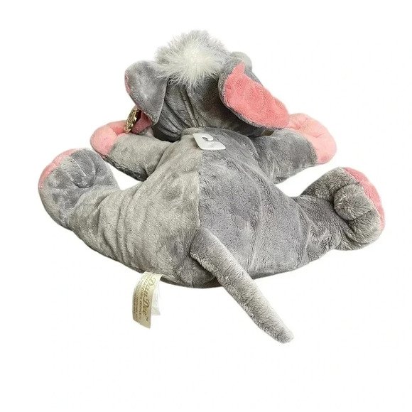 Dan Dee Collectors Choice Vintage Stuffed Gray Elephant Plush Animal Toy - Picture 5 of 11